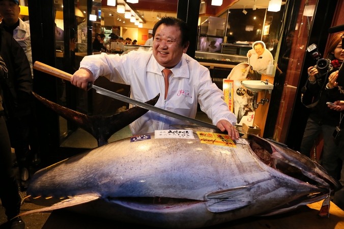 Рынок тунца Япония